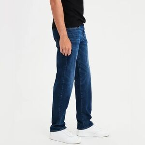 American Eagle 30 x 32 Original Straight Extreme Flex Jeans Blue Denim
